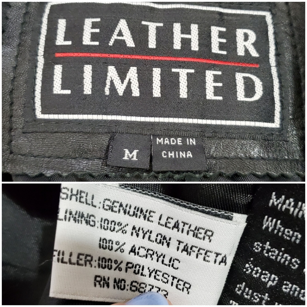 💙Genuine Leather Jacket - Picture 3 of 5